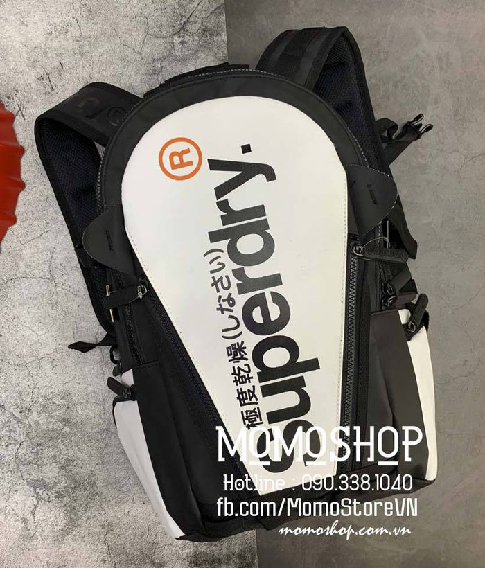 Balo du lịch Superdry cao cấp bl559 trắng