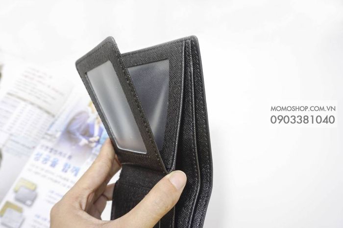 ví dài nam tphcm thời trang Hàn Quốc bn26 đen