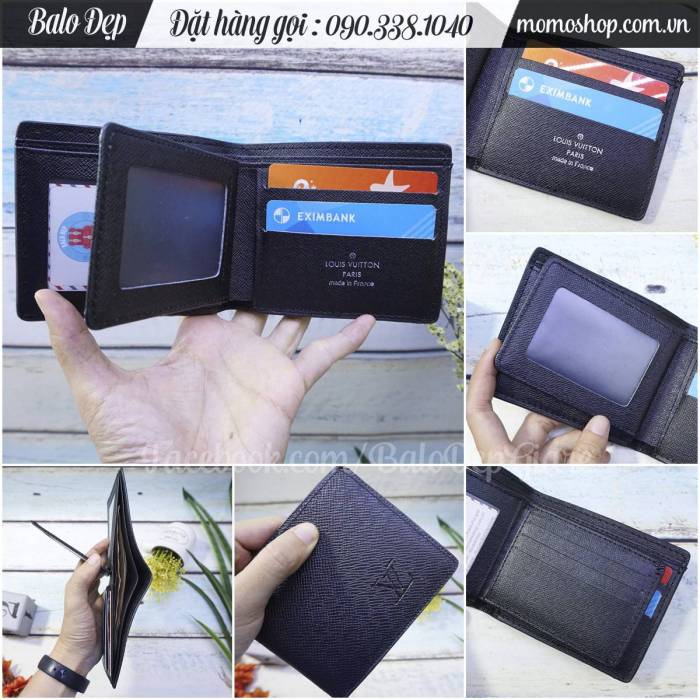 VÍ nam lv cầm tay BN87_DEN