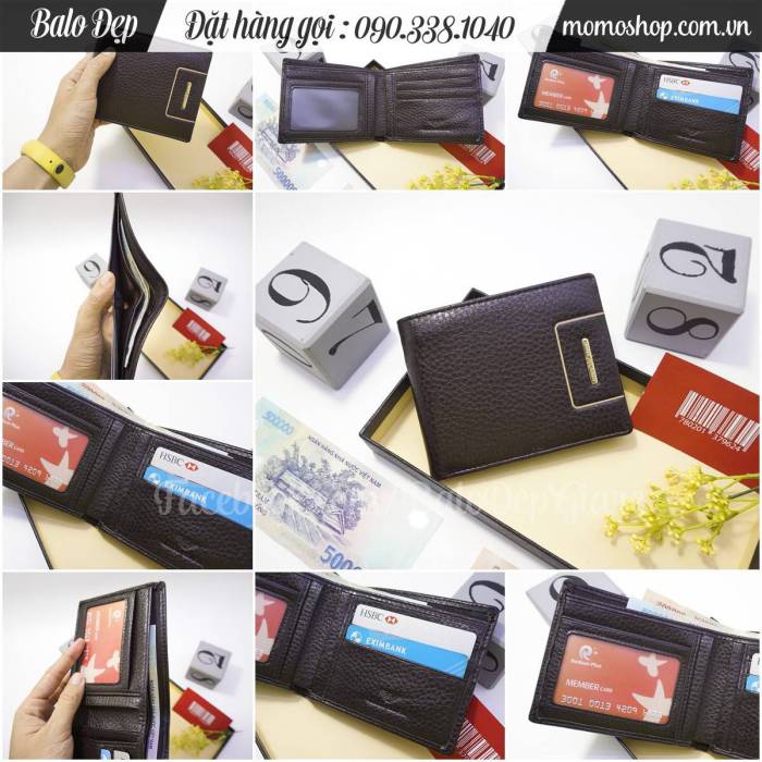 Ví da thời trang kiểu dáng đẹp, chất lượng da bền tốt. Ví nam Hàn Quốc ví da nam đẹp, ví da giá rẻ, ví da nam giá tốt, ví nam thời trang, ví nam đẹp, ví nam hàn quốc