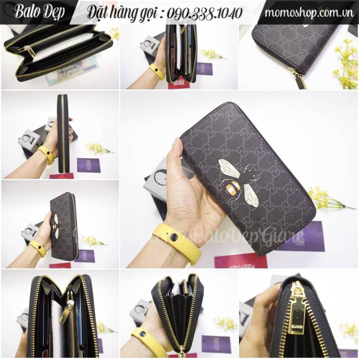 Ví Gucci nam cao cấp kiểu dáng đẹp, chất lượng tốt. Ví da nam đẹp ví Gucci nam cao cấp, ví gucci nam, ví da nam giá rẻ, ví nam thời trang, ví gucci, ví nam đẹp