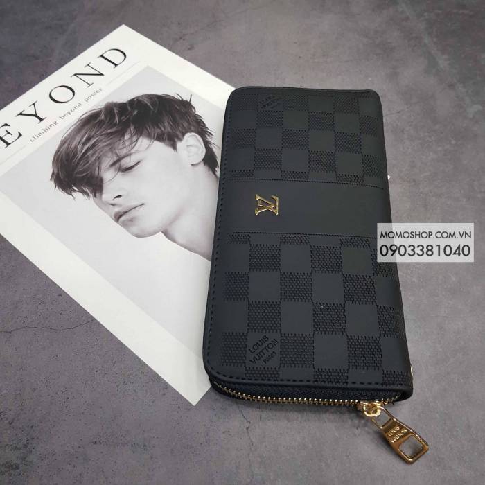 Bóp dài cầm tay cao cấp mã Louis Vuitton BN293 ví da nam dáng dài