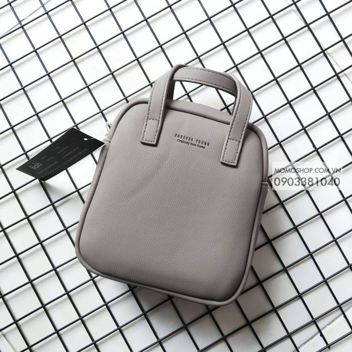 Túi đeo chéo nữ giá tốt bn349 ghi