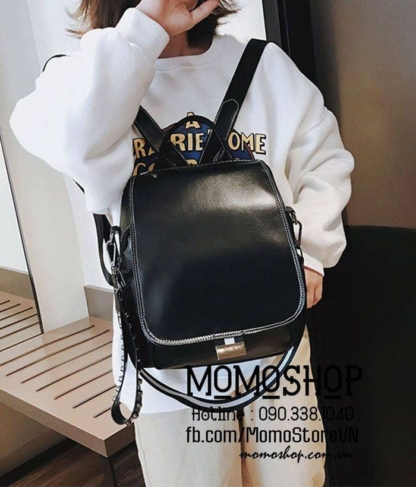 Balo mini nữ 2 trong 1 giá tốt mini156den