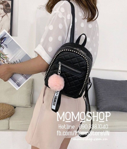 Balo mini thời trang mini161 den