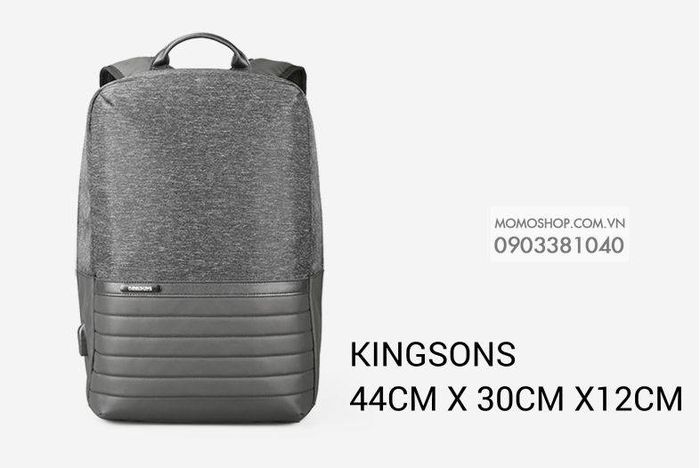 balo chống sốc laptop 14 inch thời trang Kingsons BL549