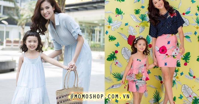 Sét áo váy đôi cho mẹ và bé Hàng Quảng Châu | Shopee Việt Nam