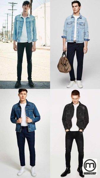 18+ Cách Mix Đồ Với Áo Khoác Jean cực chất cho nam nữ