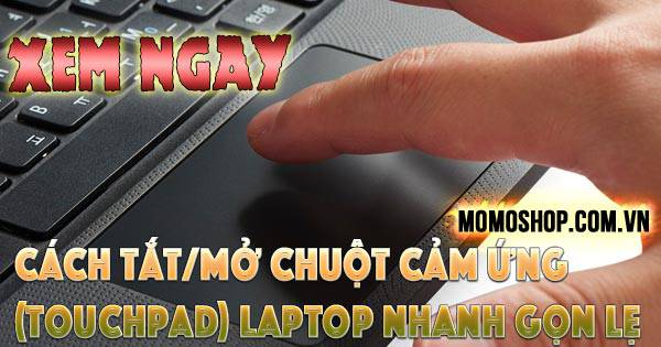 Cách Tắt/Mở Chuột Cảm Ứng (Touchpad) Laptop nhanh gọn lẹ