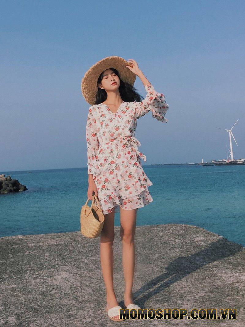 Top 20  Mẫu Đầm váy maxi đi biển đẹp nhất 2022