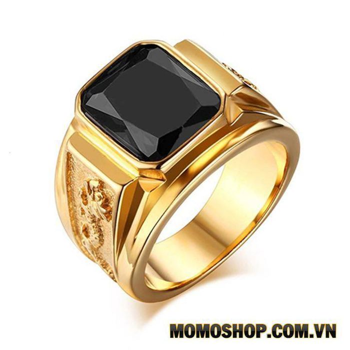 Vỏ Nhẫn Nam Kim Cương Vàng trắng 18K K1B.DMR0030R | Lộc Phúc Fine Jewelry