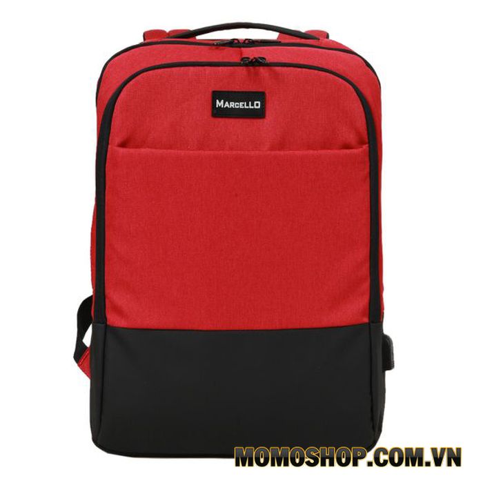 Balo laptop chống sốc Marcello MC601 - Red