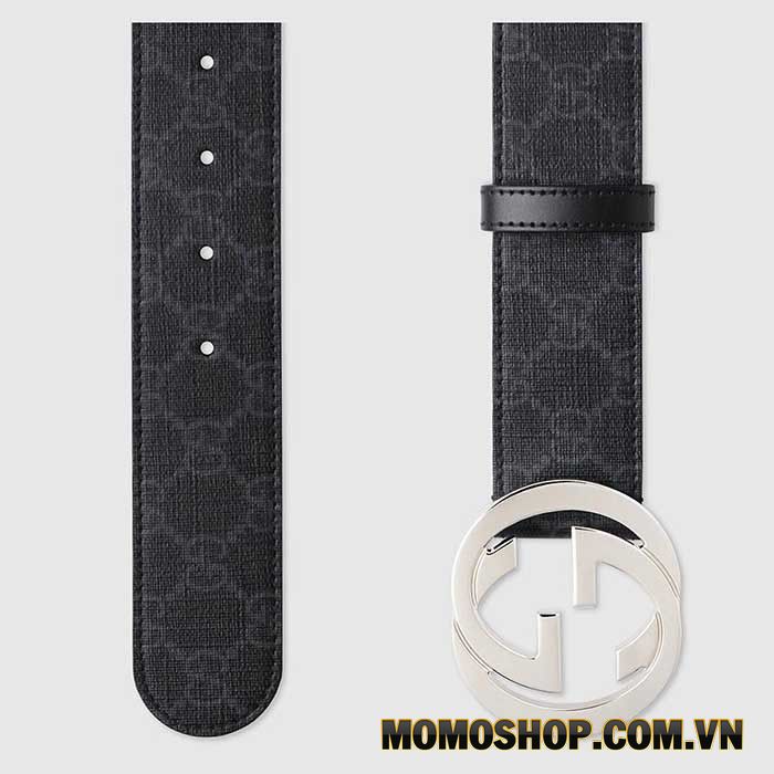Thắt lưng nam Gucci GG Supreme Belt with G Buckle Men's Belt