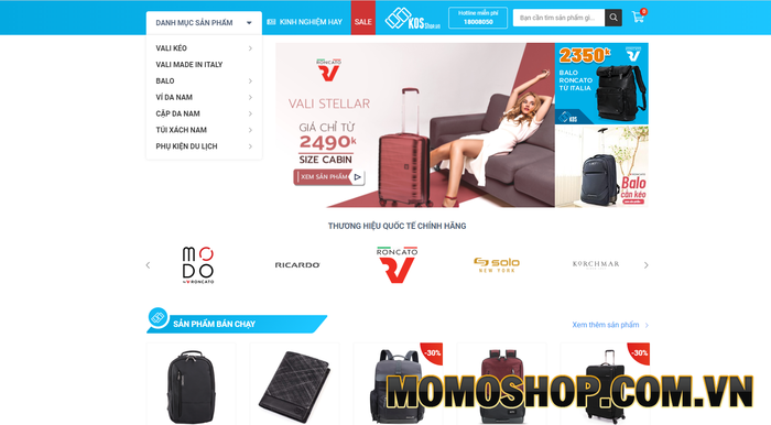 KOS Shop - Cung cấp túi xách laptop thuộc các thương hiệu hàng đầu