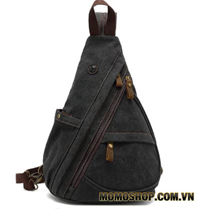 KEYCENT Canvas Sling Bag Casual Daypack