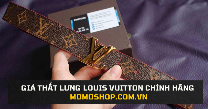 Giá thắt lưng Louis Vuitton chính hãng
